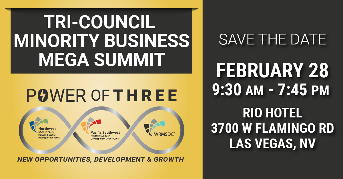 Power of Three – Save the date_social media
